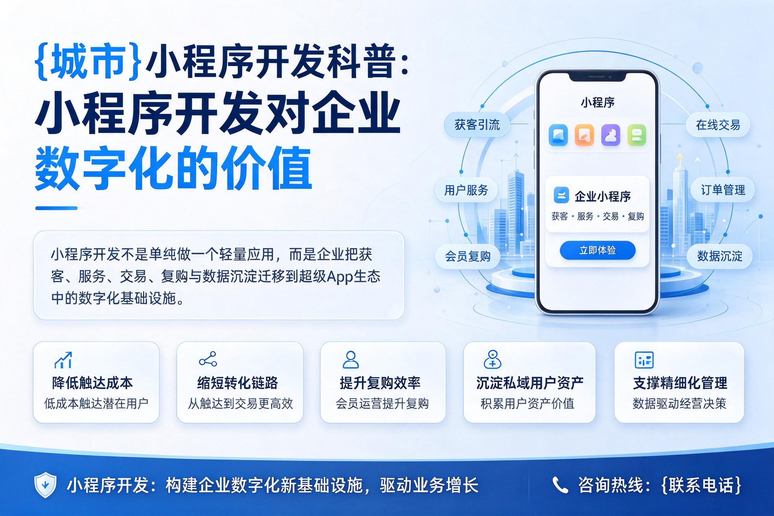 万宁小程序开发科普：小程序开发对企业数字化的价值